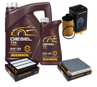 DENCKERMANN Controllo Set MANNOL Diesel TDI 5W-30 6L Per Ssangyong Rexton