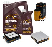 DENCKERMANN Controllo Set MANNOL Diesel TDI 5W-30 6L Per Ssangyong Tivoli