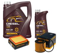 DENCKERMANN Controllo Set MANNOL Diesel TDI 5W-30 6L Per Toyota Auris Kombi