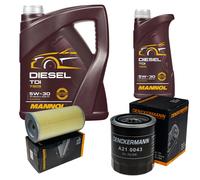 DENCKERMANN Controllo Set MANNOL Diesel TDI 5W-30 6L Per Toyota Hiace IV