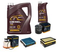 DENCKERMANN Controllo Set MANNOL Diesel TDI 5W-30 6L Per Toyota Hilux VIII
