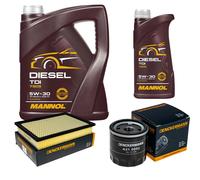 DENCKERMANN Controllo Set MANNOL Diesel TDI 5W-30 6L Per Toyota Hilux VIII