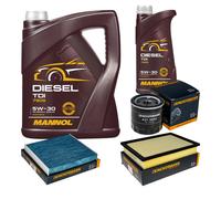 DENCKERMANN Controllo Set MANNOL Diesel TDI 5W-30 6L Per Toyota Hilux VIII