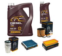 DENCKERMANN Controllo Set MANNOL Diesel TDI 5W-30 6L Per Toyota Yaris 1.4