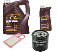 Denckermann Controllo Set mannol Diesel Tdi 5W-30 6L per Volkswagen Golf IV 1.4