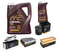 DENCKERMANN Controllo Set MANNOL Diesel TDI 5W-30 6L Per VW Caddy IV Kasten
