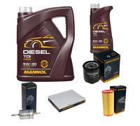 DENCKERMANN Controllo Set MANNOL Diesel TDI 5W-30 6L Per VW Lupo 1.4 FSI