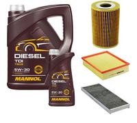 DENCKERMANN Controllo Set MANNOL Diesel TDI 5W-30 6L Per VW Passat Variant