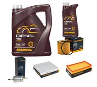 DENCKERMANN Controllo Set MANNOL Diesel TDI 5W-30 6L Per VW Polo 1.2 12V