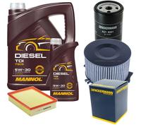 DENCKERMANN Controllo Set MANNOL Diesel TDI 5W-30 6L Per VW Transporter IV