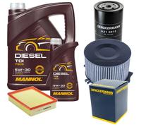 DENCKERMANN Controllo Set MANNOL Diesel TDI 5W-30 6L Per VW Transporter IV
