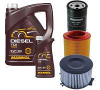 DENCKERMANN Controllo Set MANNOL Diesel TDI 5W-30 6L Per VW Transporter IV