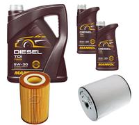 DENCKERMANN Controllo Set MANNOL Diesel TDI 5W-30 7L Per Audi A8 3.0 TFSI
