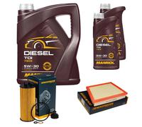 DENCKERMANN Controllo Set MANNOL Diesel TDI 5W-30 7L Per BMW 2 Active Tourer
