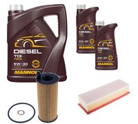 DENCKERMANN Controllo Set MANNOL Diesel TDI 5W-30 7L Per BMW X3 xDrive20d