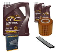 DENCKERMANN Controllo Set MANNOL Diesel TDI 5W-30 7L Per BMW X3 xDrive20i
