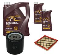DENCKERMANN Controllo Set MANNOL Diesel TDI 5W-30 7L Per Chevrolet Cruze