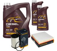 DENCKERMANN Controllo Set MANNOL Diesel TDI 5W-30 7L Per Chevrolet Cruze