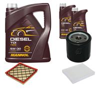 DENCKERMANN Controllo Set MANNOL Diesel TDI 5W-30 7L Per Chevrolet Cruze