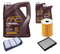DENCKERMANN Controllo Set MANNOL Diesel TDI 5W-30 7L Per Chevrolet Nubira