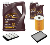 DENCKERMANN Controllo Set MANNOL Diesel TDI 5W-30 7L Per Chevrolet Nubira