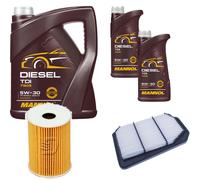 DENCKERMANN Controllo Set MANNOL Diesel TDI 5W-30 7L Per Chevrolet Nubira