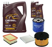 DENCKERMANN Controllo Set MANNOL Diesel TDI 5W-30 7L Per Citroën Berlingo