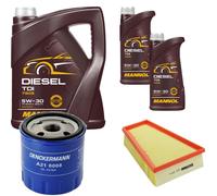 DENCKERMANN Controllo Set MANNOL Diesel TDI 5W-30 7L Per Citroën Berlingo