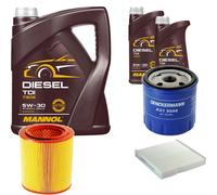 DENCKERMANN Controllo Set MANNOL Diesel TDI 5W-30 7L Per Citroën Berlingo