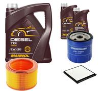 DENCKERMANN Controllo Set MANNOL Diesel TDI 5W-30 7L Per Citroën Berlingo