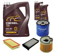 DENCKERMANN Controllo Set MANNOL Diesel TDI 5W-30 7L Per Citroën C5 I Break