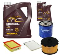 DENCKERMANN Controllo Set MANNOL Diesel TDI 5W-30 7L Per Citroën Xsara 1.9 D
