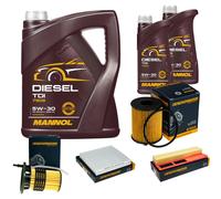 DENCKERMANN Controllo Set MANNOL Diesel TDI 5W-30 7L Per Fiat Doblo