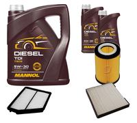 DENCKERMANN Controllo Set MANNOL Diesel TDI 5W-30 7L Per Hyundai Matrix 1.5
