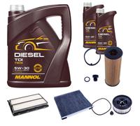DENCKERMANN Controllo Set MANNOL Diesel TDI 5W-30 7L Per Hyundai Santa Fé IV