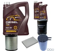 DENCKERMANN Controllo Set MANNOL Diesel TDI 5W-30 7L Per Iveco Daily IV