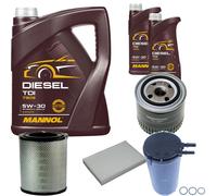 DENCKERMANN Controllo Set MANNOL Diesel TDI 5W-30 7L Per Iveco Daily IV