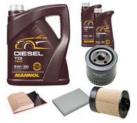DENCKERMANN Controllo Set MANNOL Diesel TDI 5W-30 7L Per Iveco Daily IV