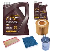 DENCKERMANN Controllo Set MANNOL Diesel TDI 5W-30 7L Per Land Rover Range