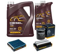 DENCKERMANN Controllo Set MANNOL Diesel TDI 5W-30 7L Per Mazda 6 Station
