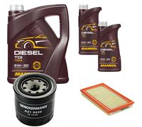 DENCKERMANN Controllo Set MANNOL Diesel TDI 5W-30 7L Per Mazda Premacy 2.0