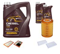DENCKERMANN Controllo Set MANNOL Diesel TDI 5W-30 7L Per Mercedes M-Klasse