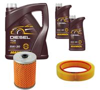 DENCKERMANN Controllo Set MANNOL Diesel TDI 5W-30 7L Per Mercedes S-Klasse