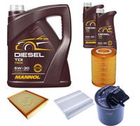DENCKERMANN Controllo Set MANNOL Diesel TDI 5W-30 7L Per Mercedes Sprinter