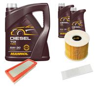 DENCKERMANN Controllo Set MANNOL Diesel TDI 5W-30 7L Per MINI Mini Cooper S