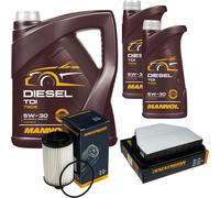 DENCKERMANN Controllo Set MANNOL Diesel TDI 5W-30 7L Per Opel Antara 2.2