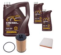DENCKERMANN Controllo Set MANNOL Diesel TDI 5W-30 7L Per Opel Cascada 1.6