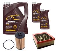 DENCKERMANN Controllo Set MANNOL Diesel TDI 5W-30 7L Per Opel Insignia A