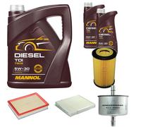 DENCKERMANN Controllo Set MANNOL Diesel TDI 5W-30 7L Per Opel Meriva