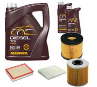 DENCKERMANN Controllo Set MANNOL Diesel TDI 5W-30 7L Per Opel Meriva